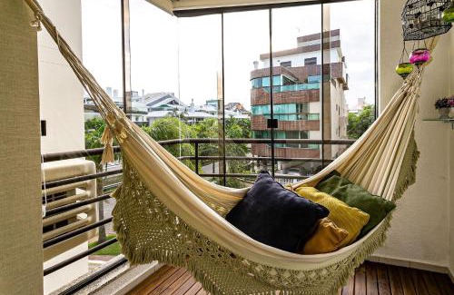 Jurere Apartment | WI-FI 200MB | Churrasqueira na Sacada #JA10