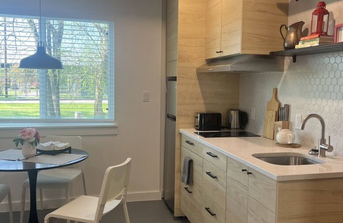 April Sound Apartment | Window to Paris Studio on Lake Conroe