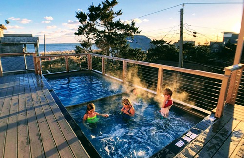 Ocean Bay Park House | Windows on the Sea ★ Modern Pool & Beach Retreat ★ 100 ft to Beach ★ 2 Masters