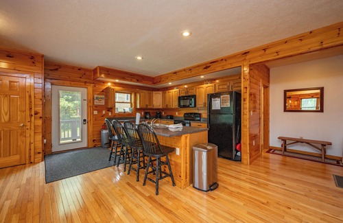 McHenry Cabin | Windysun West: Lake Area, Hot Tub, Pool Table, Fire Pit, Fireplaces!