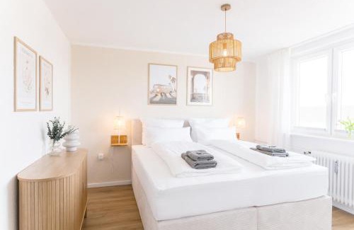 Wolfsburg Apartment | Wolfsburg Innenstadt - HAPPYHOME - direkt in der Porschestraße, 5 Personen & Kind, 3 Zimmer