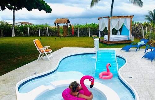 Sao Jose da Coroa Grande House | Wonderful Beachfront House 2 - Next to the Natural Pools, Brazilian Caribbean.