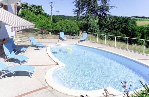 Lacapelle-Segalar House | Wonderful private villa for 6 guests with A/C, private pool, WIFI, TV, terrace and pets allowed