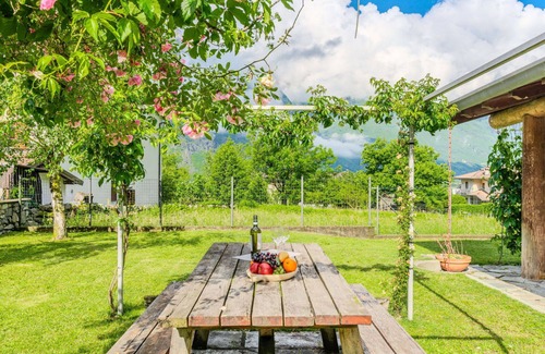 Novate Mezzola House | Wonderful private villa for 6 guests with WIFI, TV, patio and panoramic view