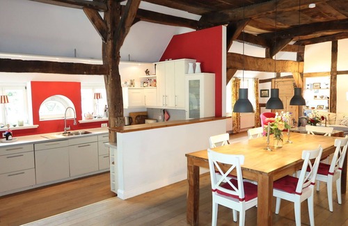 Sandbostel House | Wonderful private villa for 6 guests with WIFI and pets allowed
