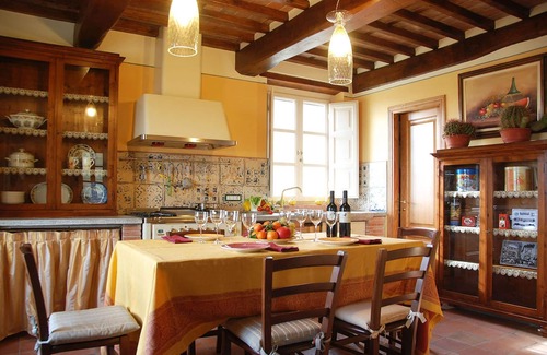 Cascine-La Croce Villa | Wonderful private villa with WIFI, A/C, private pool, TV, terrace and panoramic view, close to L.