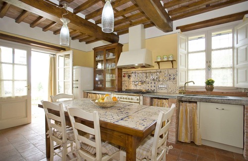 Cascine-La Croce Villa | Wonderful private villa with WIFI, A/C, private pool, TV, terrace and panoramic view, close to L.