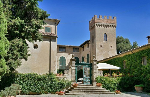 Montelopio Villa | Wonderful private villa for 8 guests with private pool, A/C, WIFI, TV, patio and panoramic view