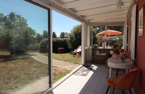 Pouldreuzic House | Wonderful private villa for 2 guests with TV and terrace