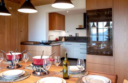 Villars-sur-Ollon House | Wonderful private villa for 8 guests with WIFI, TV and terrace