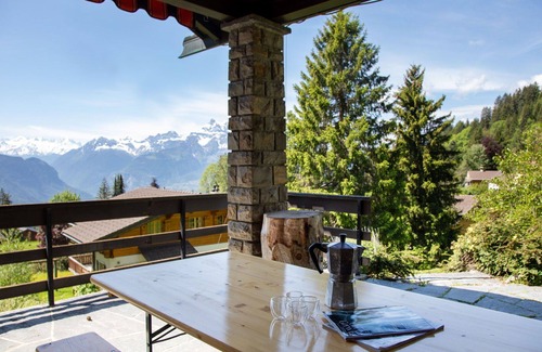 Villars-sur-Ollon House | Wonderful private villa for 8 guests with WIFI, TV and terrace