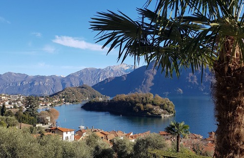 Sala Comacina Apartment | Wonderful view of Lake Como Island - Free Wifi