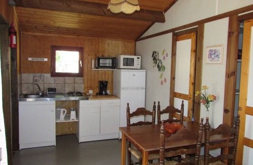 Corneilla-de-Conflent Ski Chalet | Wooden chalets in gite village with terrace, barbecue, swimming pool and air conditioning