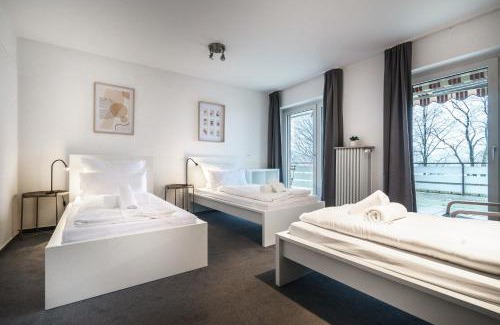 Ibbenbueren Apartment | Wooon I O105 XXL I 10 Personen I 4 Schlafzimmer I 160m2 I Smart I P I