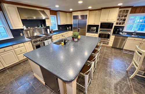 Hague House | Year-Round River Escape with Beach & Indoor Heated Pool, Hot Tub and more!