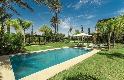Annakhil Villa | Yenmoz Villa in Marrakech palm grove with heated pool (3 bedrooms/6 guests)