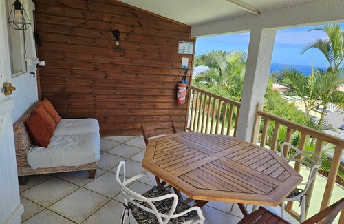 Saint-Leu Apartment | Ylang 5 panoramic ocean view (2 people)