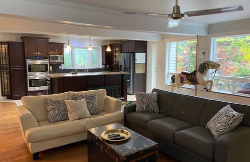 Stillwater House | Your getaway home is spacious & private - great for rest and relaxation.