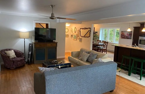 Stillwater House | Your getaway home is spacious & private - great for rest and relaxation.