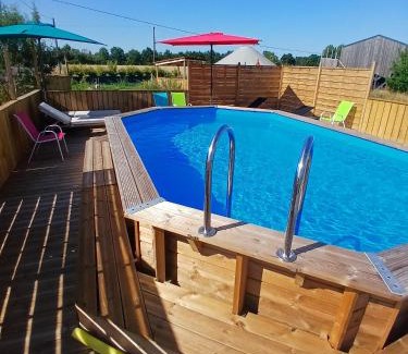 Clermont-Creans Other | Yourte- Bambou - Climatisée- Les Belles Ouvrières