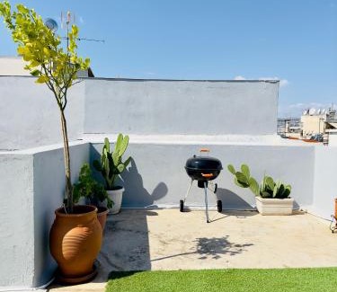Thissio Apartment | Yuna Penthouse, 100sqm private rooftop terrasse, Acropolis by foot