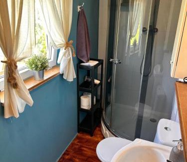 gmina Stezyca House | Zielony zakątek Kaszub ,Domek Uroczy , Slow& Life koło Golubia,z balia, sauna,kominek,ognisko