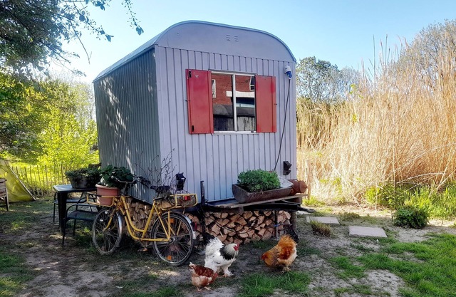 Übernachtung im Bauwagen an der Nordseeküste - Bauwagen 2