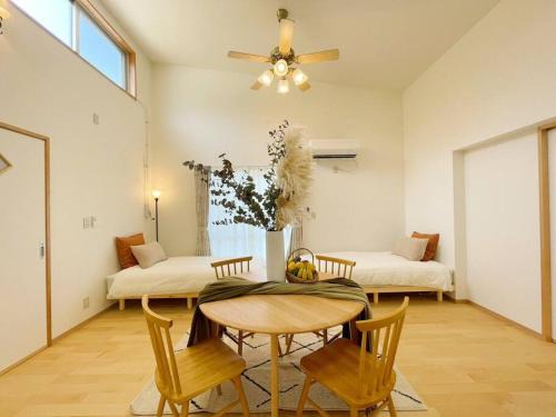 北部観光アクセス良好な新築貸別荘/最大4名ベッド4台/Wi-Fi/海岸線近く