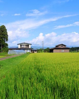 期間限定連泊割-新幹線徒歩15分-空港車8分-田んぼに囲まれて暮らす自然に寄り添う静かな一棟貸切宿