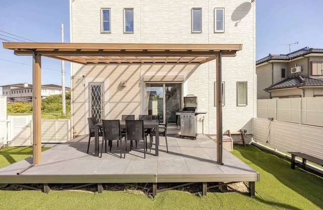 贅沢【ペットOK】Max9！海辺とBBQ、サウナ、ジャグジー付。ドッグランやサーフィンも