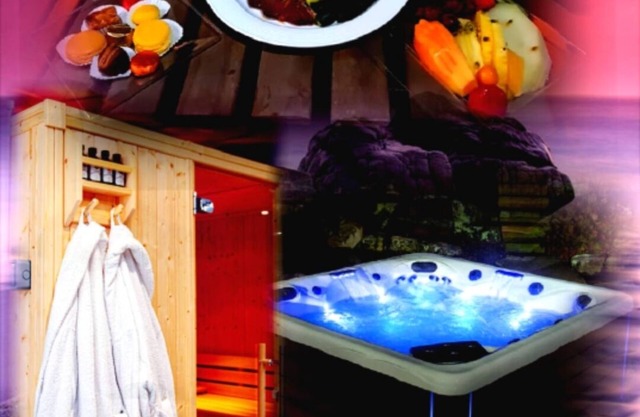 1-Bed Apartment with private hot tub, sauna & gym