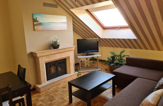 106A Ático con garaje y chimenea cerca de la playa