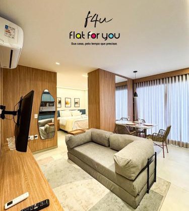 #1401S# Flat decorado e completo no Setor Bueno