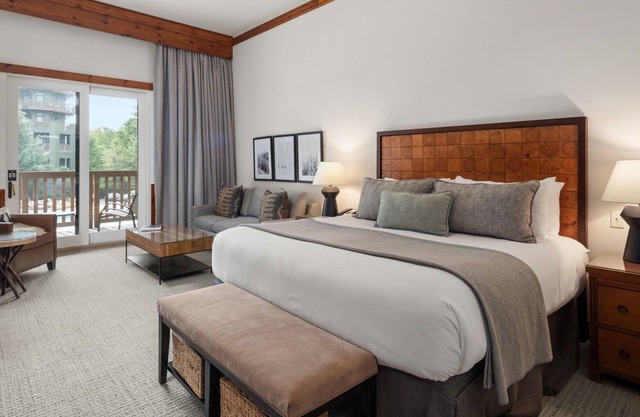 #145 * Inside the Lodge At Spruce Peak | Studio | Pool & Mountain Views!
