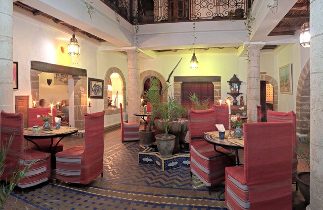 18 th century riad in the center of the medina of essaouira