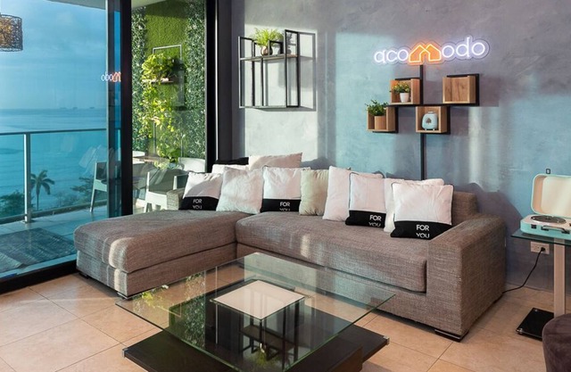 1bdr Apt / Panama City Postal card view 🌇 - Incredible Ocean Front in city Center 🌊