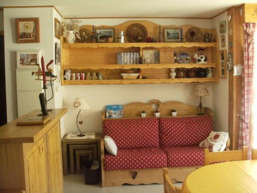 2 pièces cabine 6 pers, balcon, garage à Valloire - FR-1-263-107