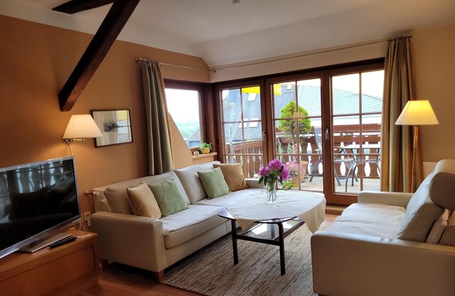 2-room apartment with roof terrace on the 2nd floor