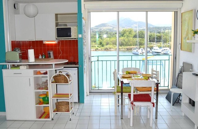 2-room apt, aircon, 150m from sea, garage - Argelès-sur-Mer