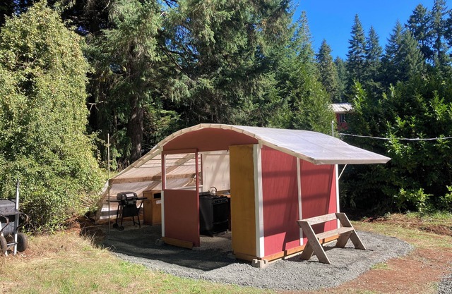 20' yurt on private property