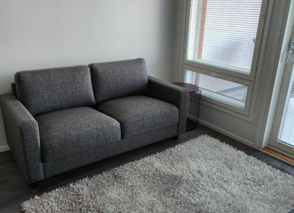 2h+s+lasitettuparveke joki näkymä