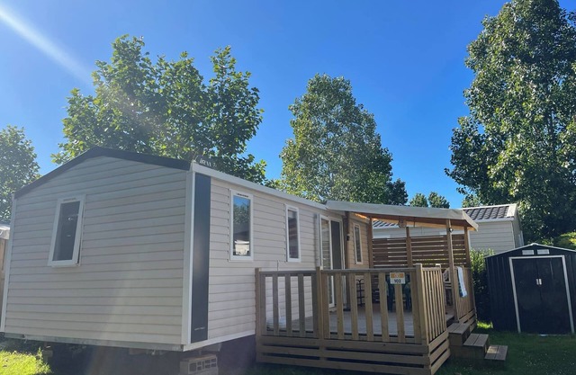 3 bedroom mobile home in NORMANDY. Plage at 2.5 km.