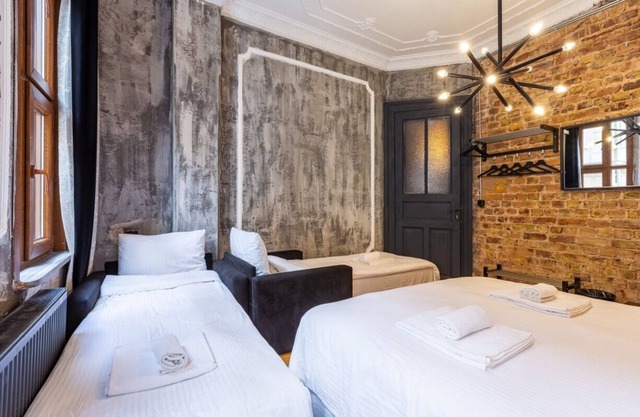 3 Bedroom with A/C, 3 Bathroom, 2 Toilet with kitchen and balcony for 11 people.