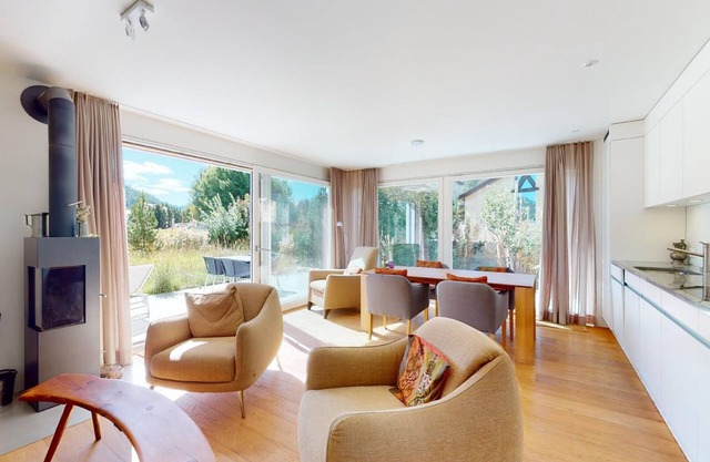 3-room apartment on the ground floor with direct access to the garden (Meadow is