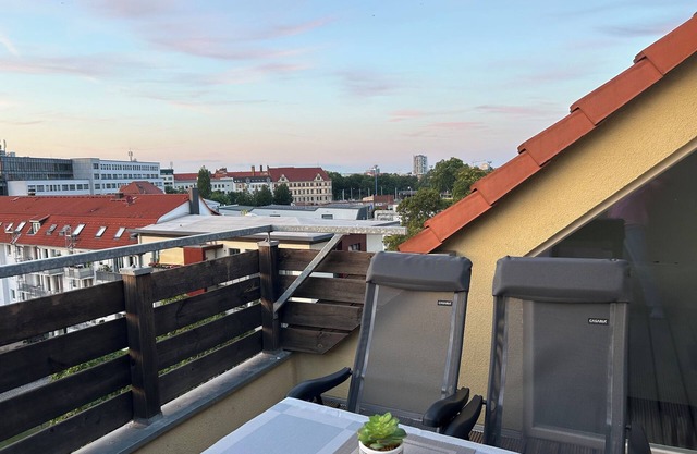 3-room DG apartment with roof terrace in the center of Magdeburg