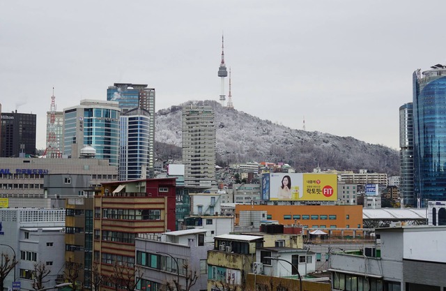 3Bed 2Bath Condo, Seoul Tower View, 400m from Seoul Station