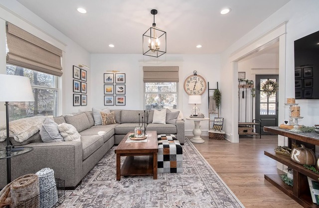 4 bedroom/2.5 bath fully restored 1910 beauty minutes from KU campus & downtown.