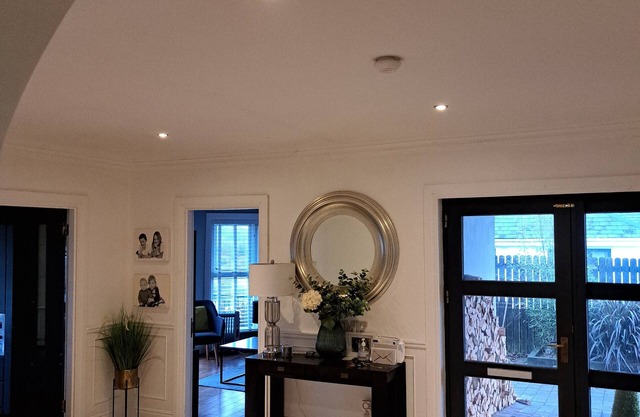 5 bedroom house all ensuite with views of the Shannon river and Lough Derg.