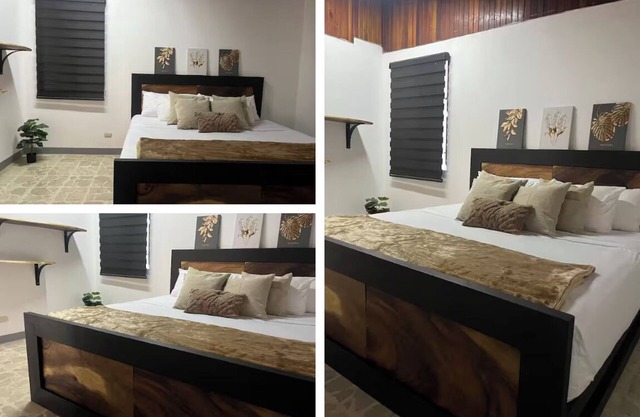 5-bedroom house, Private Pool, minutes to the Beach-WiFi, AC. Walk to restaurant