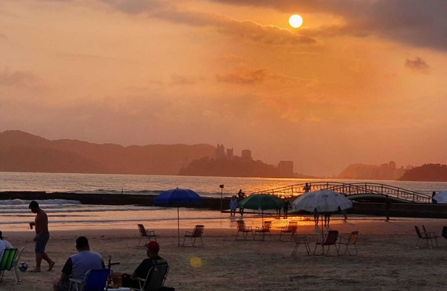 500 meters from Embaré beach, Santos (canal 5)